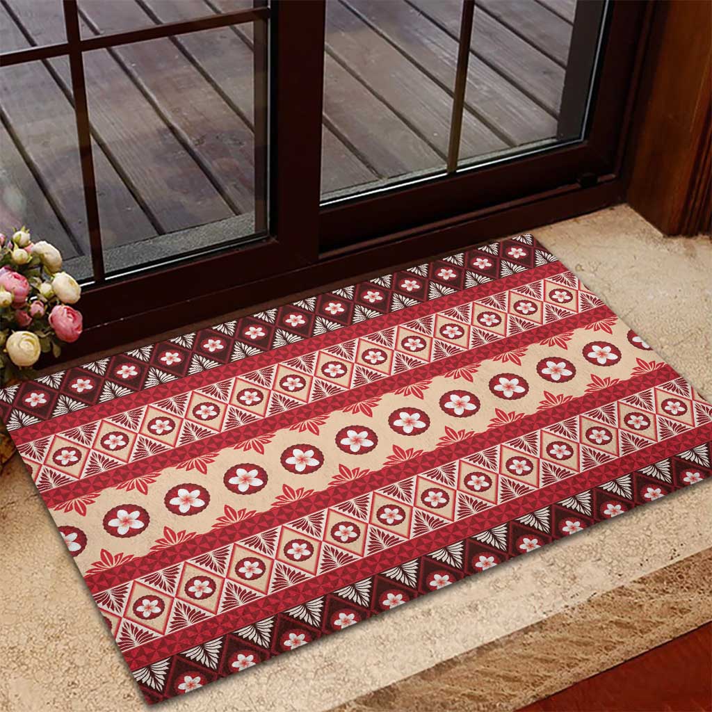 Tonga Language Week Rubber Doormat Lea Faka-Tonga Everyday LT05 - Polynesian Pride