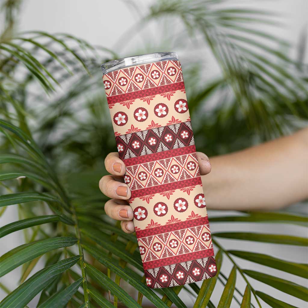 Tonga Language Week Skinny Tumbler Lea Faka-Tonga Everyday - Polynesian Pride