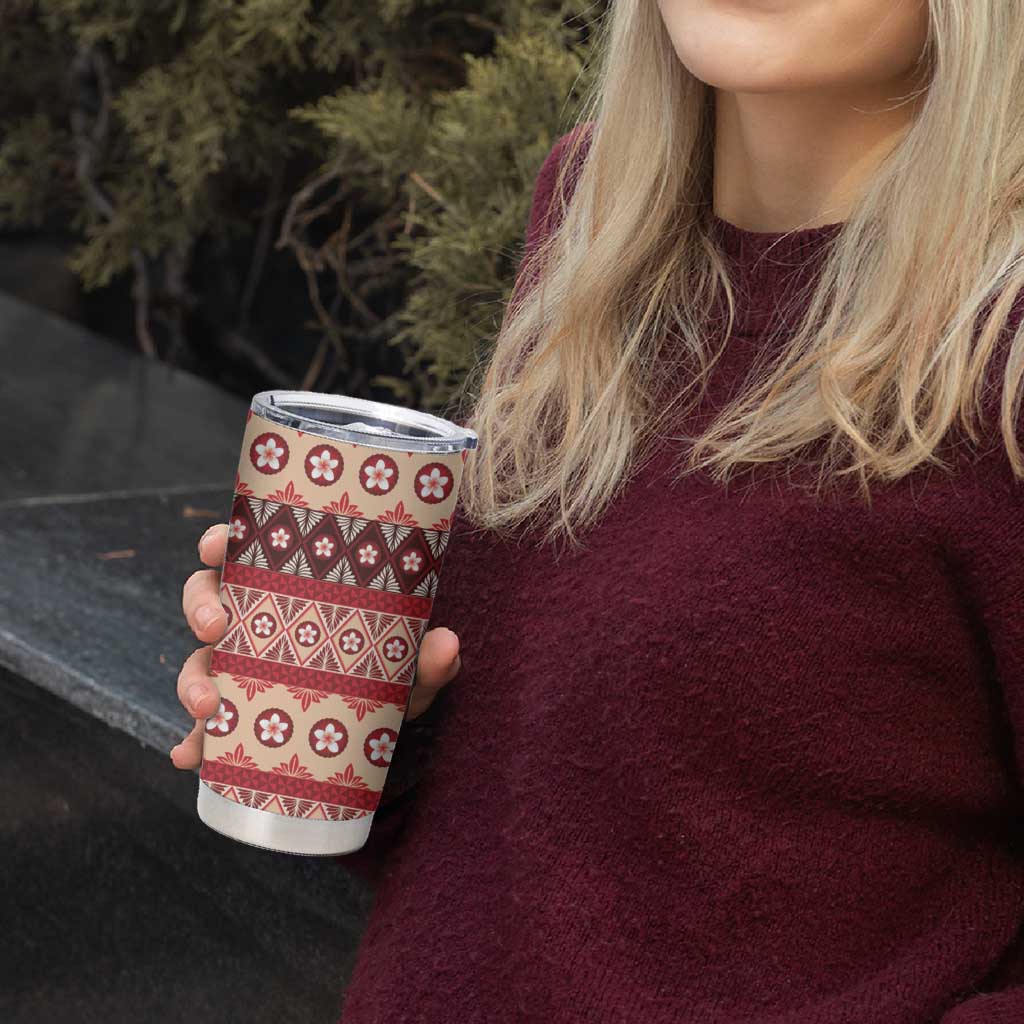 Tonga Language Week Tumbler Cup Lea Faka-Tonga Everyday - Polynesian Pride