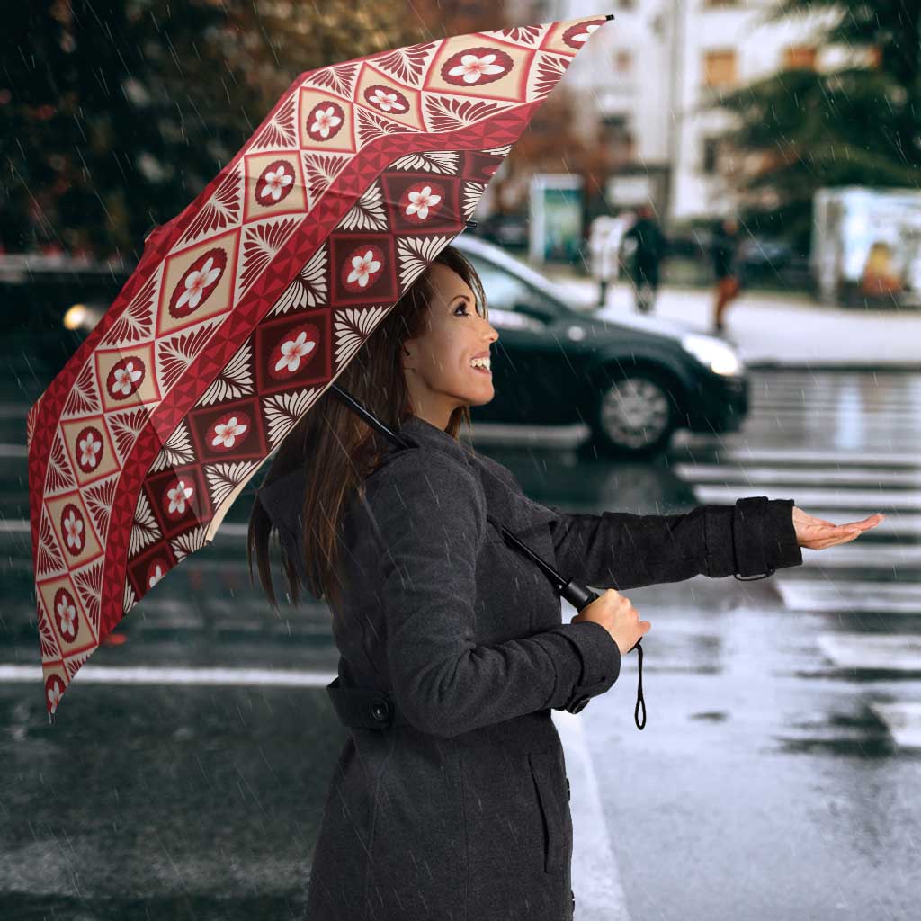 Tonga Language Week Umbrella Lea Faka-Tonga Everyday LT05 - Polynesian Pride