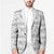 Samoa White Sunday Blazer Samoan Tapa White Hibiscus - Polynesian Pride