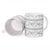 Samoa White Sunday Ceramic Mug Samoan Tapa White Hibiscus - Polynesian Pride