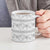 Samoa White Sunday Ceramic Mug Samoan Tapa White Hibiscus - Polynesian Pride