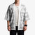 Samoa White Sunday Kimono Samoan Tapa White Hibiscus - Polynesian Pride