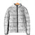 Samoa White Sunday Padded Jacket Samoan Tapa White Hibiscus - Polynesian Pride