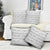 Samoa White Sunday Pillow Cover Samoan Tapa White Hibiscus - Polynesian Pride