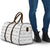 Samoa White Sunday Travel Bag Samoan Tapa White Hibiscus - Polynesian Pride