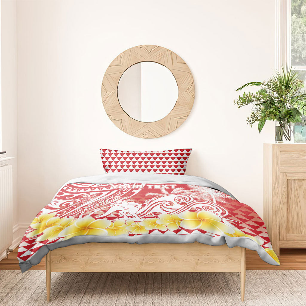 Personalised Tahiti Surfing Bedding Set Polynesian Style LT05 - Polynesian Pride