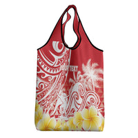 Personalised Tahiti Surfing Grocery Bag Polynesian Style LT05 - Polynesian Pride