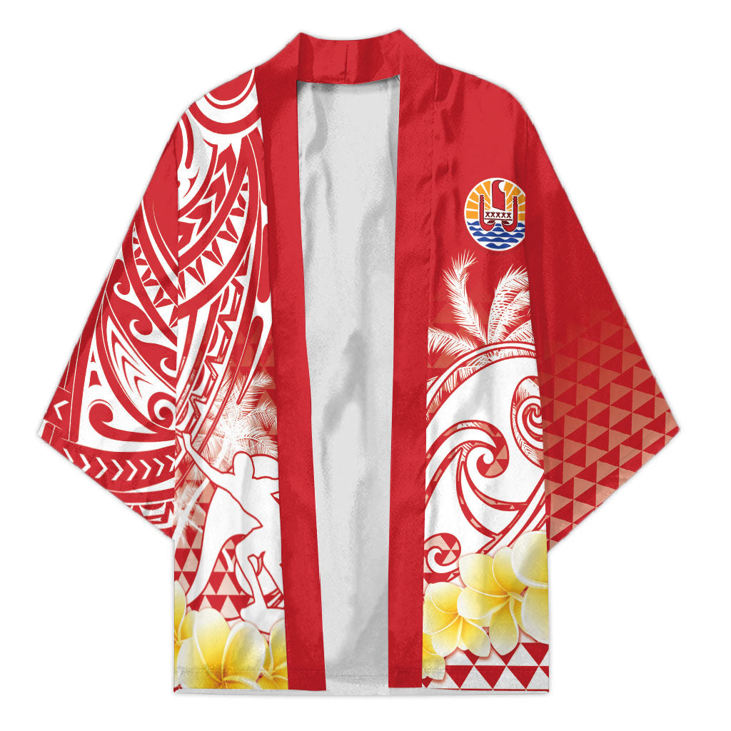 Personalised Tahiti Surfing Kimono Polynesian Style