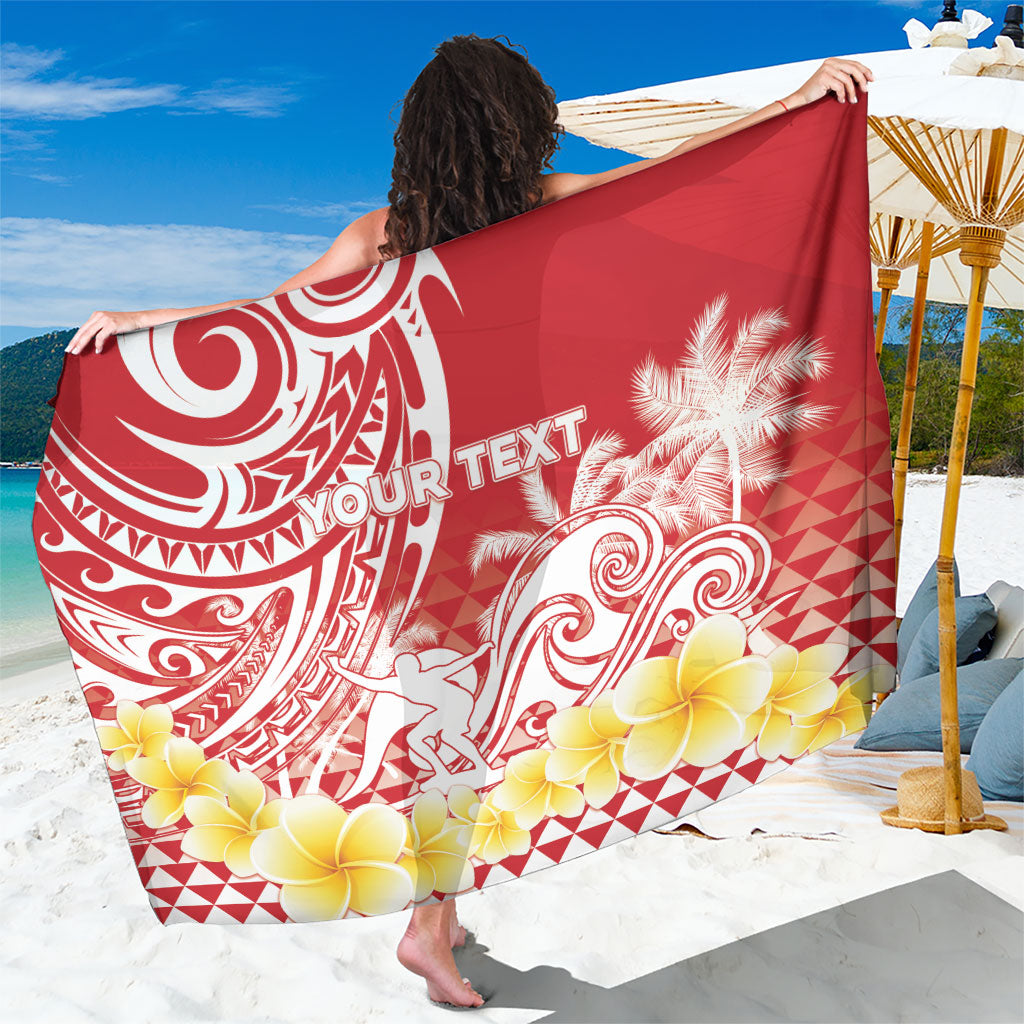 Personalised Tahiti Surfing Sarong Polynesian Style