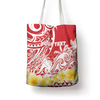 Personalised Tahiti Surfing Tote Bag Polynesian Style