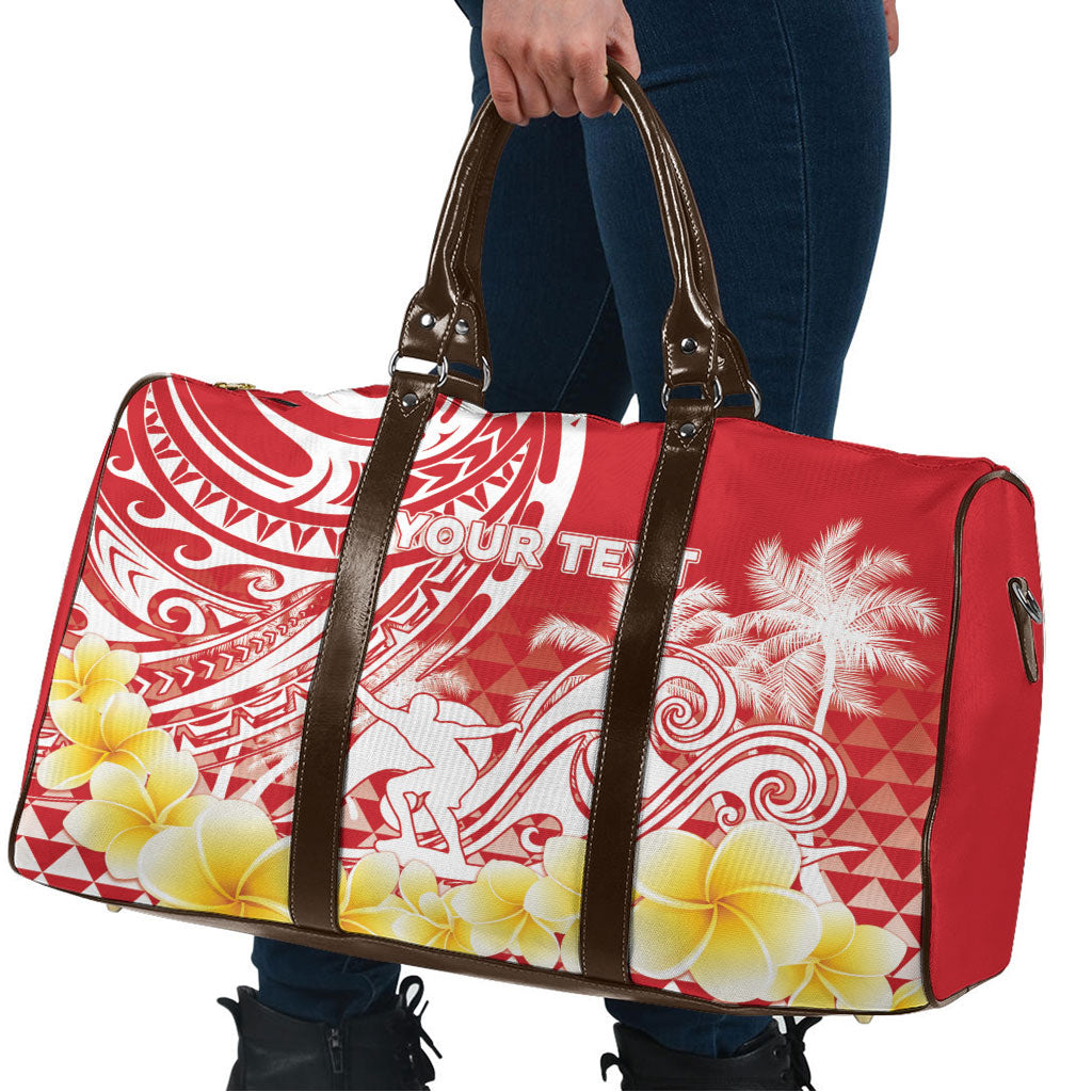 Personalised Tahiti Surfing Travel Bag Polynesian Style
