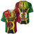 Vanuatu Baseball Jersey Vanuatuan Coat Of Arms Mix Pig Tusk Poynesian Pattern LT05 - Polynesian Pride