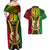 Vanuatu Couples Matching Off Shoulder Maxi Dress and Hawaiian Shirt Vanuatuan Coat Of Arms Mix Pig Tusk Poynesian Pattern LT05 - Polynesian Pride