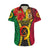 Vanuatu Hawaiian Shirt Vanuatuan Coat Of Arms Mix Pig Tusk Poynesian Pattern LT05 Reggae - Polynesian Pride