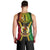 Vanuatu Men Tank Top Vanuatuan Coat Of Arms Mix Pig Tusk Poynesian Pattern LT05 - Polynesian Pride