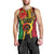 Vanuatu Men Tank Top Vanuatuan Coat Of Arms Mix Pig Tusk Poynesian Pattern LT05 - Polynesian Pride