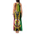 Vanuatu Tank Maxi Dress Vanuatuan Coat Of Arms Mix Pig Tusk Poynesian Pattern LT05 - Polynesian Pride