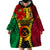 Vanuatu Wearable Blanket Hoodie Vanuatuan Coat Of Arms Mix Pig Tusk Poynesian Pattern LT05 - Polynesian Pride