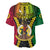 Personalized Vanuatu Baseball Jersey Vanuatuan Coat Of Arms Mix Pig Tusk Poynesian Pattern LT05 - Polynesian Pride