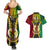 Personalized Vanuatu Couples Matching Summer Maxi Dress and Hawaiian Shirt Vanuatuan Coat Of Arms Mix Pig Tusk Poynesian Pattern LT05 - Polynesian Pride