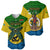 Vanuatu Malampa Province Baseball Jersey Coat Of Arms And Namele Fern Polynesian Pattern LT05 - Polynesian Pride