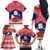 Personalised Philippines Christmas Family Matching Off Shoulder Long Sleeve Dress and Hawaiian Shirt Filipino Parol Maligayang Pasko LT05 - Polynesian Pride