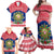 Personalised Philippines Christmas Family Matching Off Shoulder Maxi Dress and Hawaiian Shirt Filipino Parol Maligayang Pasko LT05 - Polynesian Pride