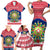 Personalised Philippines Christmas Family Matching Short Sleeve Bodycon Dress and Hawaiian Shirt Filipino Parol Maligayang Pasko LT05 - Polynesian Pride