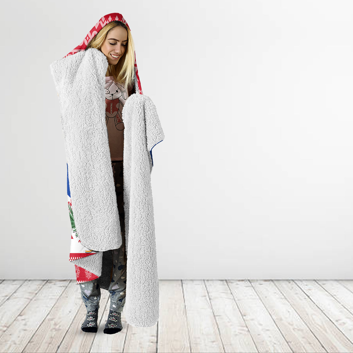 Philippines Christmas Hooded Blanket Filipino Parol Maligayang Pasko LT05 - Polynesian Pride