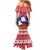 Personalised Philippines Christmas Mermaid Dress Filipino Parol Maligayang Pasko LT05 - Polynesian Pride