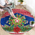 Philippines Christmas Round Carpet Filipino Parol Maligayang Pasko LT05 - Polynesian Pride