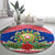 Philippines Christmas Round Carpet Filipino Parol Maligayang Pasko LT05 - Polynesian Pride