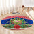 Philippines Christmas Round Carpet Filipino Parol Maligayang Pasko LT05 - Polynesian Pride