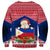 Personalised Philippines Christmas Sweatshirt Filipino Parol Maligayang Pasko LT05 - Polynesian Pride