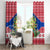 Philippines Christmas Window Curtain Filipino Parol Maligayang Pasko LT05 - Polynesian Pride