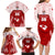 Custom Tonga Rugby Family Matching Long Sleeve Bodycon Dress and Hawaiian Shirt 2023 Pacific Championships Kupesi Ngatu Mate Maa LT05 - Polynesian Pride