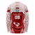 Custom Tonga Rugby Long Sleeve Shirt 2023 Pacific Championships Kupesi Ngatu Mate Maa LT05 - Polynesian Pride