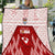 Tonga Rugby Quilt 2023 Pacific Championships Kupesi Ngatu Mate Maa LT05 Red - Polynesian Pride