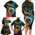 Vanuatu Fishing Family Matching Long Sleeve Bodycon Dress and Hawaiian Shirt It's Time To Fish