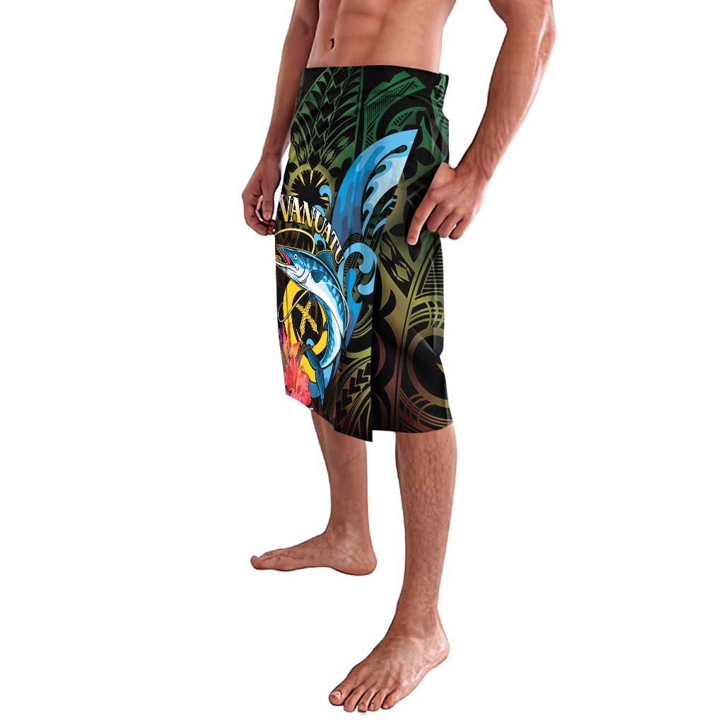 Vanuatu Fishing Lavalava It's Time To Fish LT05 - Polynesian Pride