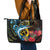 Vanuatu Fishing Leather Tote Bag It's Time To Fish