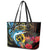 Vanuatu Fishing Leather Tote Bag It's Time To Fish