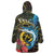 Vanuatu Fishing Wearable Blanket Hoodie It's Time To Fish