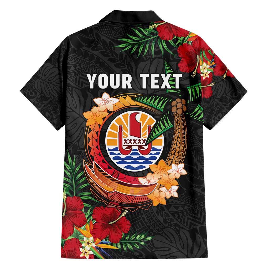 Personalised French Polynesia Outrigger Canoe Race Hawaiian Shirt Tropical Vibe LT05 - Polynesian Pride