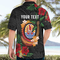 Personalised French Polynesia Outrigger Canoe Race Hawaiian Shirt Tropical Vibe LT05 - Polynesian Pride