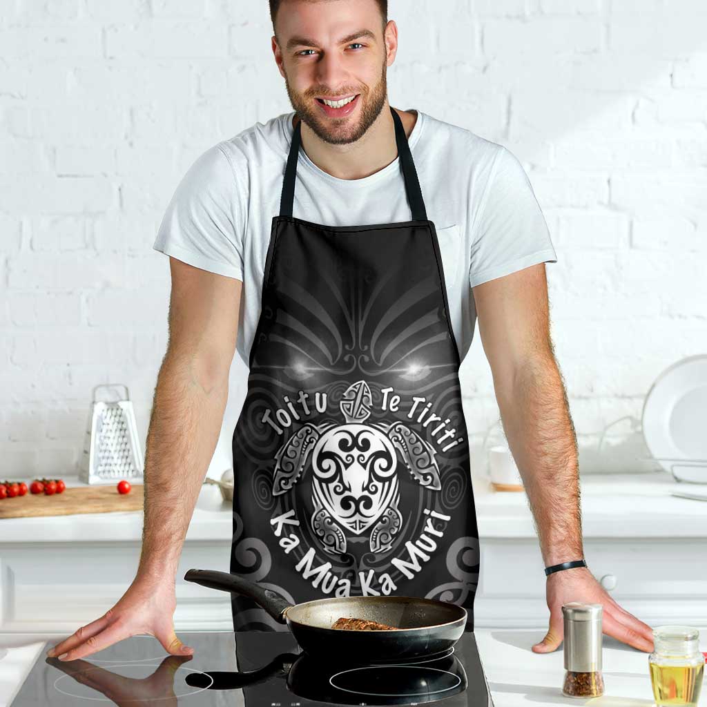 Aotearoa Toitu Te Tiriti Apron Ka Mua Ka Muri LT05 - Polynesian Pride