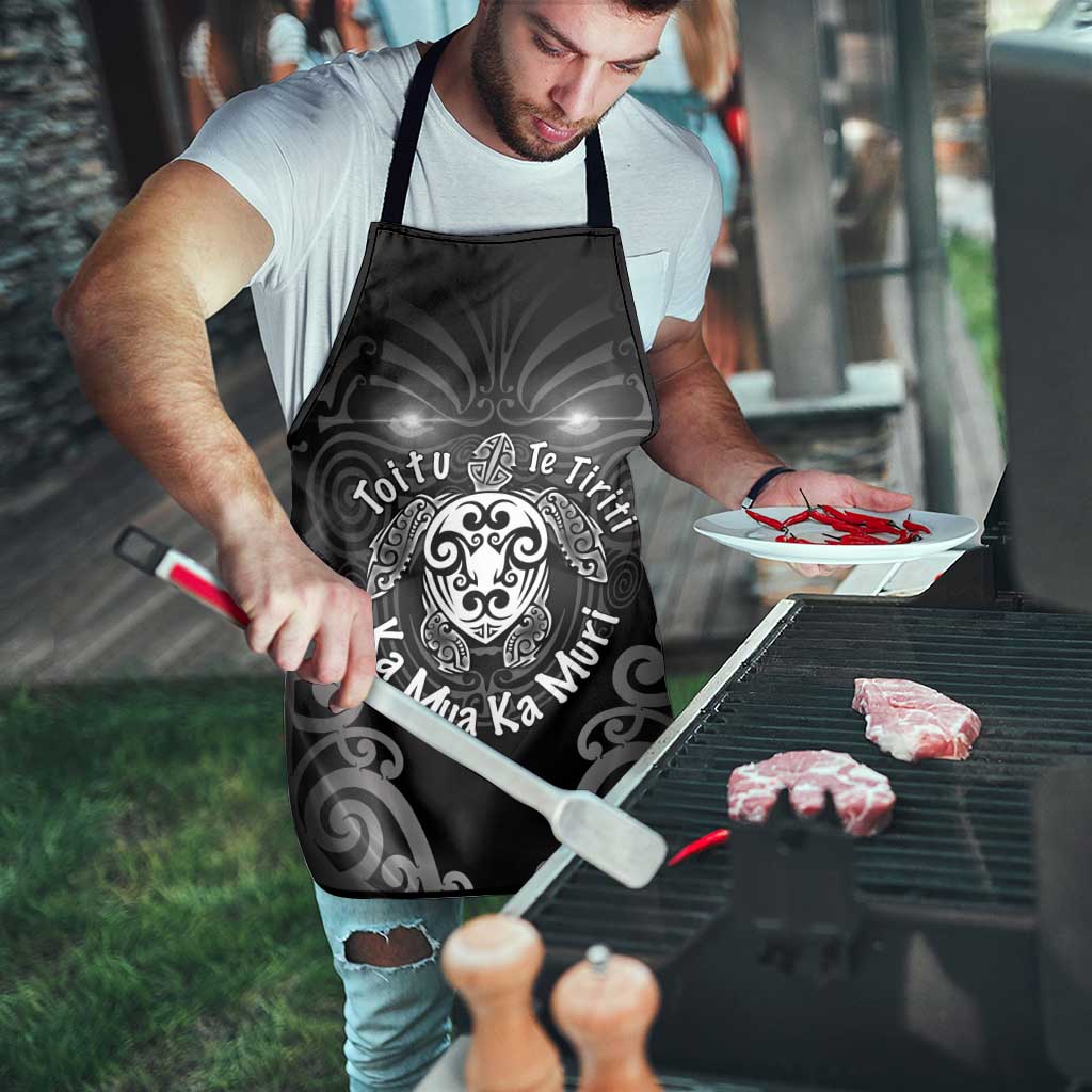 Aotearoa Toitu Te Tiriti Apron Ka Mua Ka Muri LT05 - Polynesian Pride
