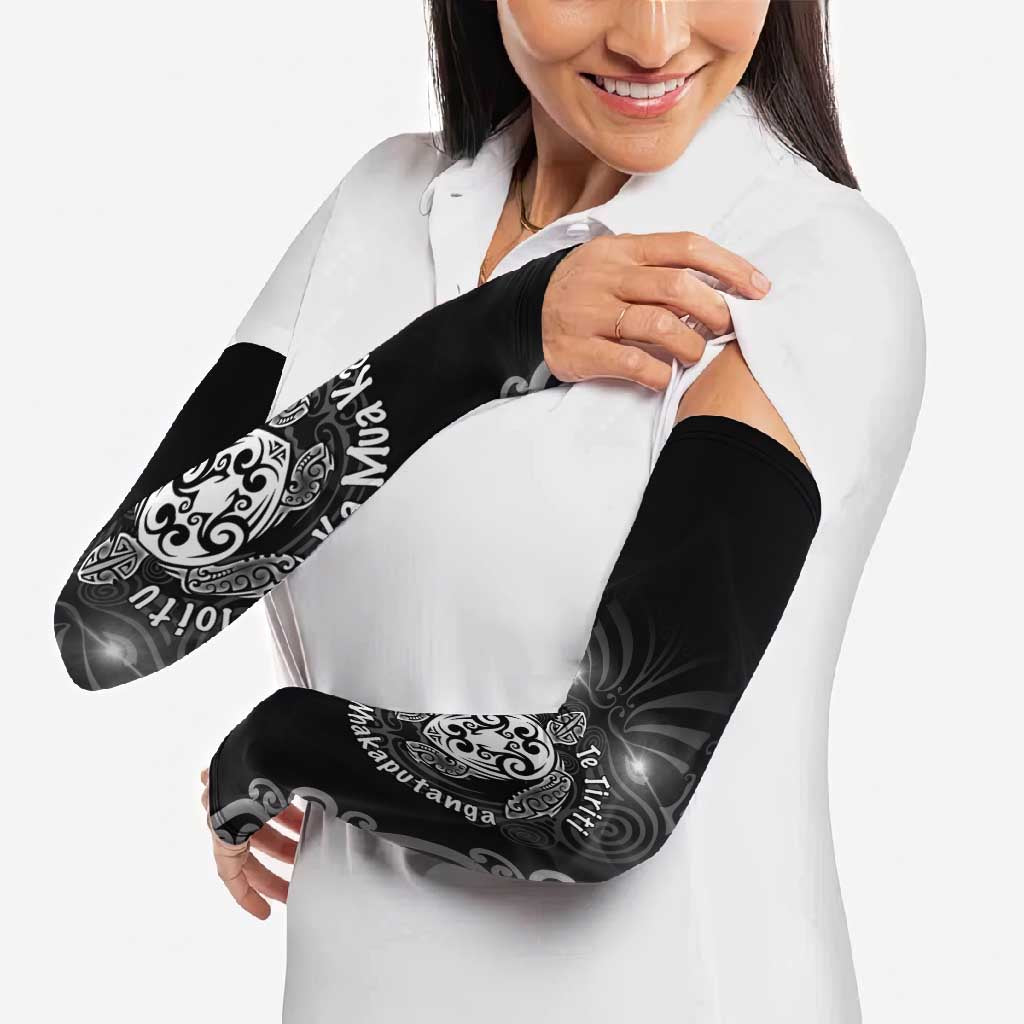 Aotearoa Toitu Te Tiriti Arm Sleeves Ka Mua Ka Muri LT05 - Polynesian Pride